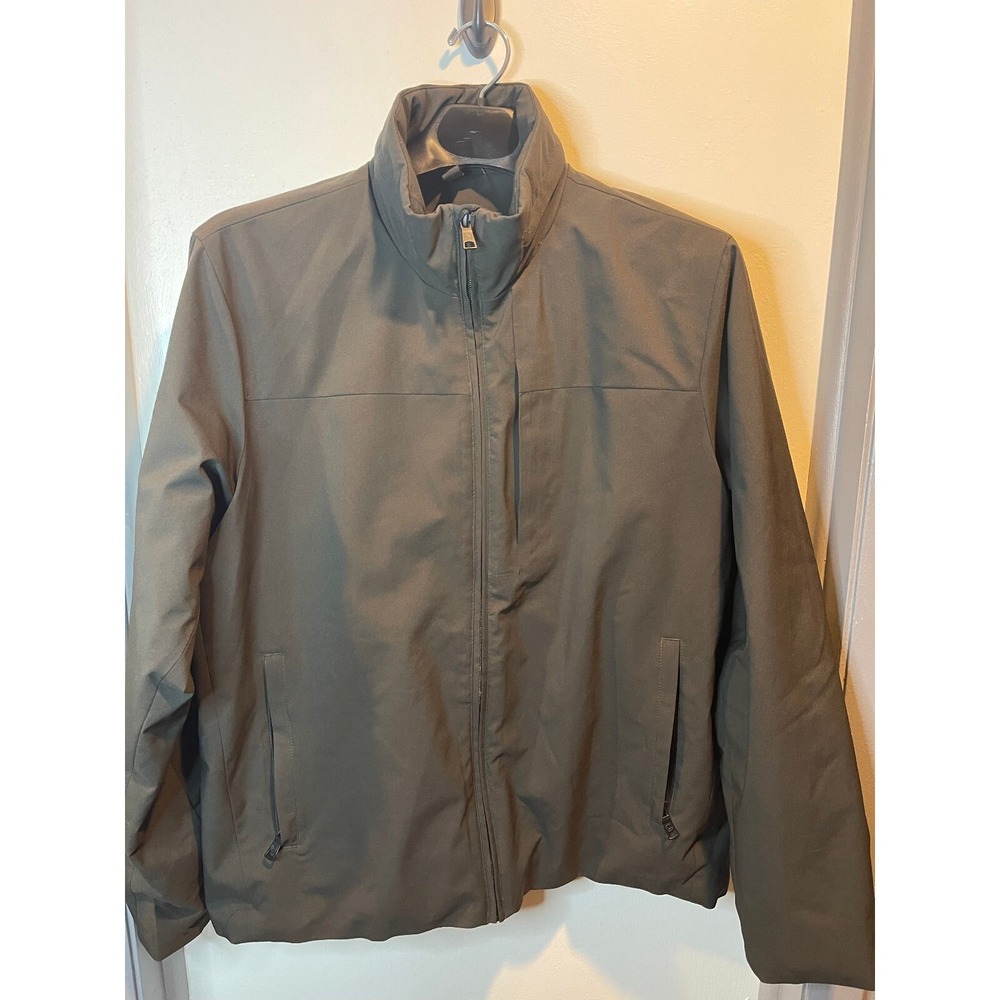 Hawke & Co Sport Mens Performance Jacket Dark Gray Full Zip XL HEP987